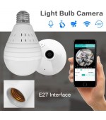 Wifi Panoramic Camera Wireless IP LED Light Bulb