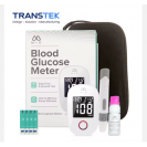 TRANSTEK Home Medical Bluetooth Smart Blood Sugar Monitor Bloodglucosemeter Monitoring Measuring Test Device with Test Strip