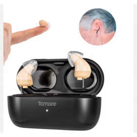 Newest 16-Channel Mini Invisible Rechargeable CIC Digital Hearing Aids In-Ear Type for Deafness