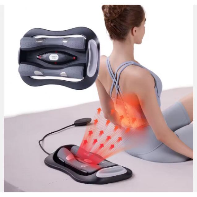 High Quality Lumbar Traction Device - EMS Heating Waist Stretcher (Office & Daily Use)
