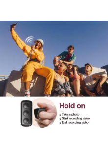 Portable Mobile Phone Selfie Timer Page Turner Tiktok Scroll Ring