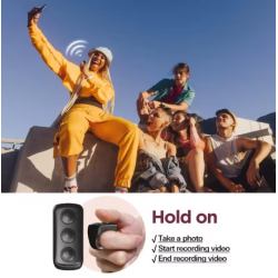 Portable Mobile Phone Selfie Timer Page Turner Tiktok Scroll Ring