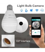 Wifi Panoramic Camera Wireless IP LED Light Bulb Wifi Panoramic Camera Wireless IP LED Light Bulb