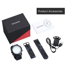 Nu Emp Smart Watch High Quality Smart Watch HD LCD Screen D18 Android - Black Nu Emp Smart Watch High Quality Smart Watch HD LCD Screen D18 Android - Black